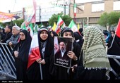 مراسم عزاداری چهلمین روز شهادت رهبر انقلاب در مشهد