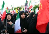 مراسم عزاداری چهلمین روز شهادت رهبر انقلاب در مشهد