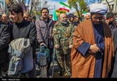 مراسم عزاداری چهلمین روز شهادت رهبر انقلاب در تبریز
