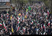 مراسم عزاداری چهلمین روز شهادت رهبر انقلاب در کرمانشاه