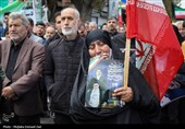مراسم عزاداری چهلمین روز شهادت رهبر انقلاب در ارومیه
