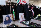 مراسم عزاداری چهلمین روز شهادت رهبر انقلاب در زنجان