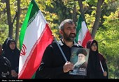 مراسم عزاداری چهلمین روز شهادت رهبر انقلاب در کرمان