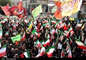 مراسم عزاداری چهلمین روز شهادت رهبر انقلاب در مشهد