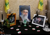 مراسم عزاداری چهلمین روز شهادت رهبر انقلاب در قزوین