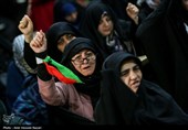 مراسم عزاداری چهلمین روز شهادت رهبر انقلاب در قزوین