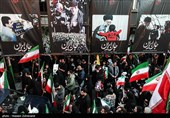 مراسم عزاداری چهلمین روز شهادت رهبر انقلاب در تهران - 3