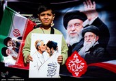 مراسم عزاداری چهلمین روز شهادت رهبر انقلاب در تهران - 3