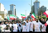 مراسم عزاداری چهلمین روز شهادت رهبر انقلاب در سراسر کشور