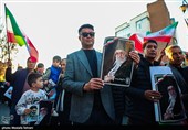 مراسم عزاداری چهلمین روز شهادت رهبر انقلاب در تهران -4