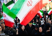 مراسم عزاداری چهلمین روز شهادت رهبر انقلاب در تهران -4