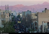 مراسم عزاداری چهلمین روز شهادت رهبر انقلاب در تهران -4