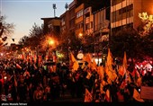 مراسم عزاداری چهلمین روز شهادت رهبر انقلاب در تهران -4
