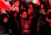 مراسم عزاداری چهلمین روز شهادت رهبر انقلاب در تهران -4