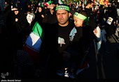 مراسم عزاداری چهلمین روز شهادت رهبر انقلاب در تهران -4
