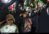 مراسم عزاداری چهلمین روز شهادت رهبر انقلاب در شیراز