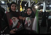 مراسم عزاداری چهلمین روز شهادت رهبر انقلاب در شیراز