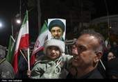 مراسم عزاداری چهلمین روز شهادت رهبر انقلاب در شیراز
