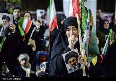 مراسم عزاداری چهلمین روز شهادت رهبر انقلاب در شیراز