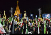 مراسم عزاداری چهلمین روز شهادت رهبر انقلاب در شیراز
