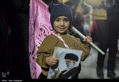 مراسم عزاداری چهلمین روز شهادت رهبر انقلاب در شیراز