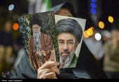 مراسم عزاداری چهلمین روز شهادت رهبر انقلاب در شیراز