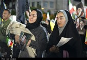 مراسم عزاداری چهلمین روز شهادت رهبر انقلاب در شیراز