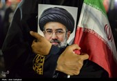 مراسم عزاداری چهلمین روز شهادت رهبر انقلاب در شیراز