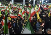 مراسم عزاداری چهلمین روز شهادت رهبر انقلاب در شیراز