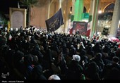 مراسم عزاداری چهلمین روز شهادت رهبر انقلاب در کیش