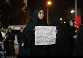 مراسم عزاداری چهلمین روز شهادت رهبر انقلاب در کیش
