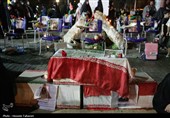 مراسم عزاداری چهلمین روز شهادت رهبر انقلاب در کیش