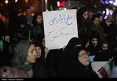 مراسم عزاداری چهلمین روز شهادت رهبر انقلاب در کیش