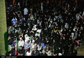 مراسم عزاداری چهلمین روز شهادت رهبر انقلاب در کیش