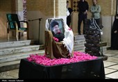 مراسم عزاداری چهلمین روز شهادت رهبر انقلاب در کیش