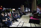 مراسم عزاداری چهلمین روز شهادت رهبر انقلاب در کیش