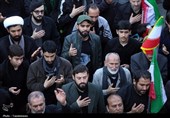تجمع هیئات مذهبی قم در اربعین شهادت امام خامنه‌ای