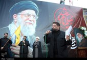 تجمع هیئات مذهبی قم در اربعین شهادت امام خامنه‌ای