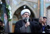 تجمع هیئات مذهبی قم در اربعین شهادت امام خامنه‌ای