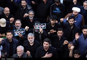 تجمع هیئات مذهبی قم در اربعین شهادت امام خامنه‌ای