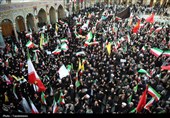 تجمع هیئات مذهبی قم در اربعین شهادت امام خامنه‌ای