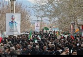 آئین چهلمین روز شهادت سپهبدشهید پاکپور در دهسد خنداب