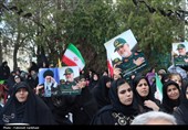 آئین چهلمین روز شهادت سپهبدشهید پاکپور در دهسد خنداب
