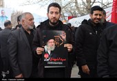 آئین چهلمین روز شهادت سپهبدشهید پاکپور در دهسد خنداب