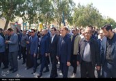 راهپیمایی استکبارستیزی و ضدصهیونیستی نمازگزاران جمعه در بوشهر