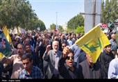 راهپیمایی استکبارستیزی و ضدصهیونیستی نمازگزاران جمعه در بوشهر