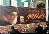 حضور پرشور نمازگزاران اراکی در مراسم اربعین شهادت حضرت امام خامنه ای (ره)