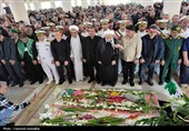 تشییع پیکر مطهر 2 شهید جنگ رمضان در دشتستان