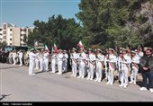 تشییع پیکر مطهر 2 شهید جنگ رمضان در دشتستان