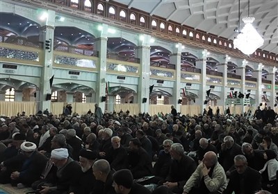 مراسم چهلم شهادت رهبری در مصلای تبریز